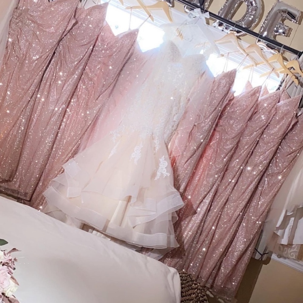 Eureka Rose Gold Gown